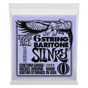 Ernie Ball - 6 String Baritone Slinky 2839